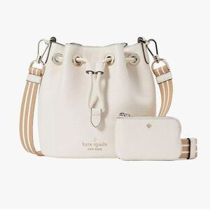 Kate Spade New York Women's Rosie Pebbled Leather Mini
Bucket Bag